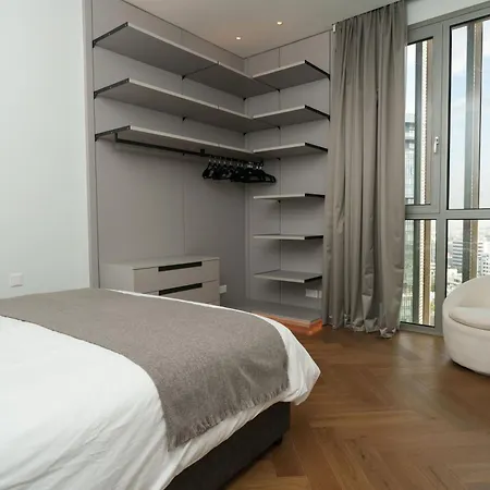 Apartment Wealthystays 2br Flat, Gym, 11th Floor, Center